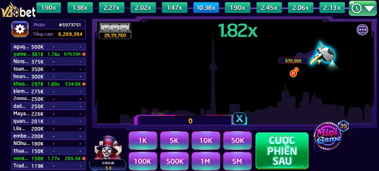 Hướng Dẫn Săn Jackpot Game Nhanh Aviator Tại VaoBet Với Chiến Thuật Cực Hay