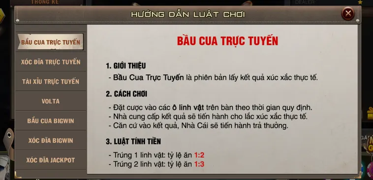 Trải Nghiệm Đỉnh Cao Tại Bầu Cua Live Tại VaoBet Với Tỷ Lệ Thắng Lớn