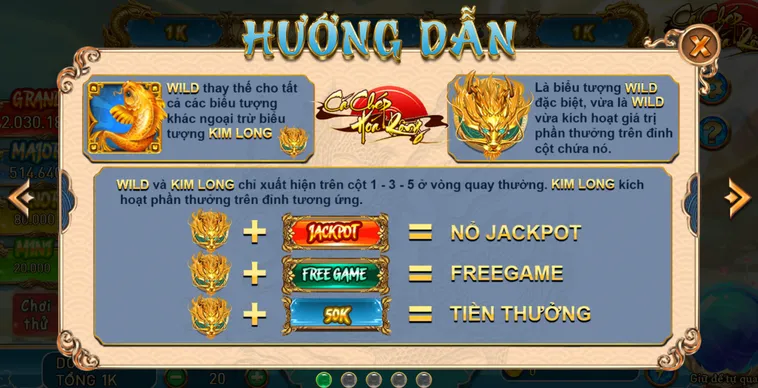 Khám Phá Siêu Phẩm Slot Game Cá Chép Hoá Rồng Tại VaoBet Đỉnh Cao