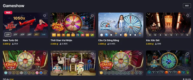 Trải Nghiệm Thế Giới Table Game Game Shows Tại VaoBet Đỉnh Cao Bậc Nhất