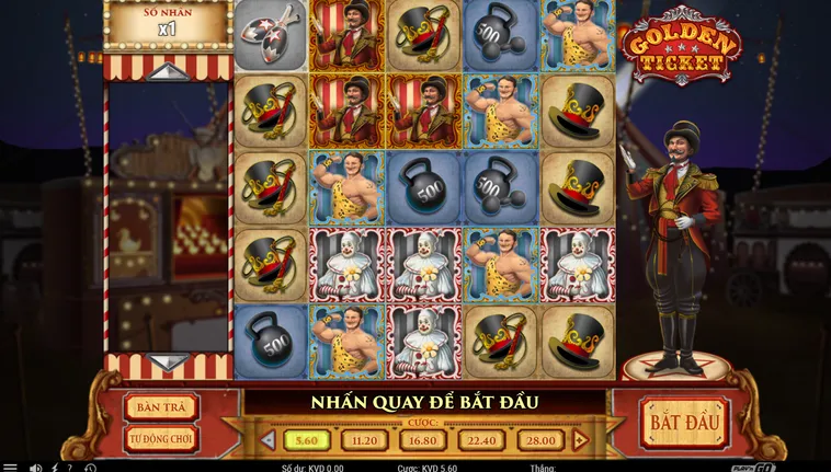 Game Nhanh Golden Ticket Tại VaoBet Hành Trình Chinh Phục Ngai Vàng Huyền Thoại