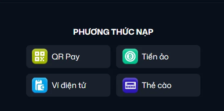 Các Phương Thức Nạp Tiền Vào Hệ Thống VaoBet Để Săn Kho Báu Đỉnh Cao