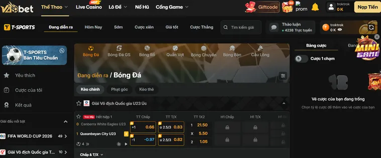 Chinh Phục Thử Thách Tại Thể Thao T Sports Tại VaoBet Đỉnh Cao Nhất