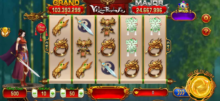 Chinh Phục Thử Thách Tại Slot Game Võ Lâm Truyền Kỳ Tại VaoBet Đỉnh Cao